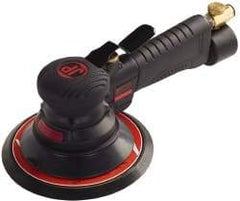 PRO-SOURCE - 12,000 OPM, 3 CFM Air Consumption, Air Orbital Sander - Round Pad, 1/4 NPT Inlet - All Tool & Supply