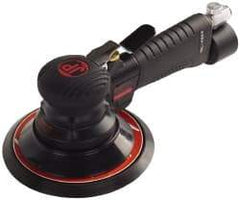 PRO-SOURCE - 12,000 RPM, 3 CFM Air Consumption, Air Orbital Sander - Round Pad, 1/4 NPT Inlet - All Tool & Supply