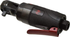 PRO-SOURCE - 1/4" Drive, 350 RPM, 30 Ft/Lb Torque Ratchet Wrench - Inline Handle, 4 CFM, 90 psi, 1/4" NPT Inlet - All Tool & Supply