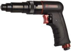 PRO-SOURCE - 1/4" Bit Holder, 1,800 RPM, Pistol Grip Handle Air Screwdriver - 30 to 70 In/Lb Torque, 4 CFM - All Tool & Supply