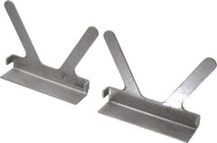 Gibraltar - 4-1/2" Jaw Width, Aluminum, Vise Jaw Cap - Press On Attachment - All Tool & Supply