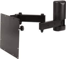 Video Mount - Steel, Flat Panel Arm Mount For 25 to 32 Inch LCD Monitor - Black, 50 Lbs. Load Capacity, 20° Max Tilt Angle, Wall Mount Rotating and Tilting - All Tool & Supply