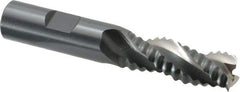 OSG - 5/8" Diam, Coarse Pitch, 1-5/8" LOC, 3 Flute Cobalt Roughing End Mill - Uncoated, 3-3/4" OAL, 5/8" Shank Diam, Single End, Centercutting, 35° Helix - All Tool & Supply