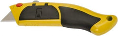 Ability One - Snap Utility Knife - 7" Steel Blade, Yellow Steel Handle - All Tool & Supply