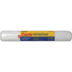 Purdy - 3/4" Nap, 18" Wide Paint General Purpose Roller Cover - Medium-Rough Texture, Woven Dralon Fabric - All Tool & Supply