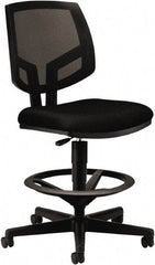 Hon - Swivel & Adjustable Stools Type: Adjustable Height Stool Base Type: Swivel - All Tool & Supply