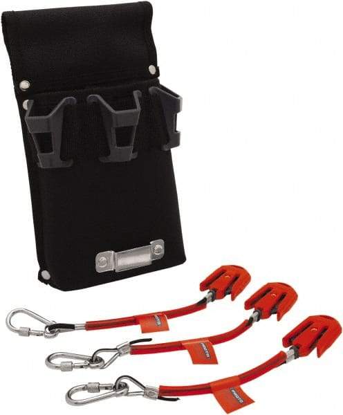 Proto - 11" Tethered Tool Holder - Skyhook Connection, 11" Extended Length, Black - All Tool & Supply