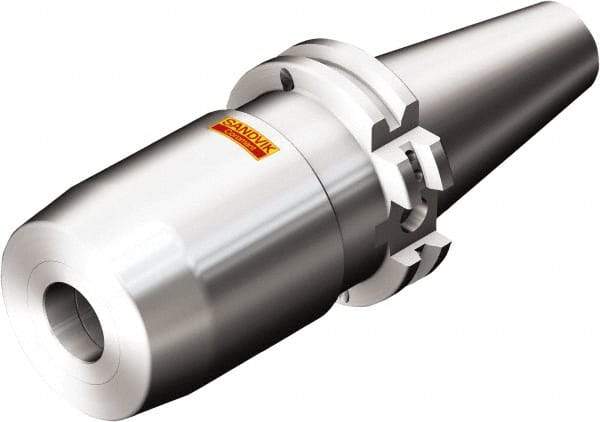 Sandvik Coromant - ISO40 20, 40 Taper Shank, 20mm Hole Diam, Hydraulic Tool Holder/Chuck - 50mm Nose Diam, 97mm Projection, Through Coolant - Exact Industrial Supply