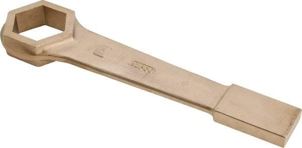 Ampco - 2-3/4" 6 Point Striking Box Wrench - Single End, 17" OAL, Aluminum Bronze - All Tool & Supply