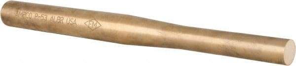 Ampco - 1/2" Pin Punch - 8" OAL, Aluminum Bronze - All Tool & Supply