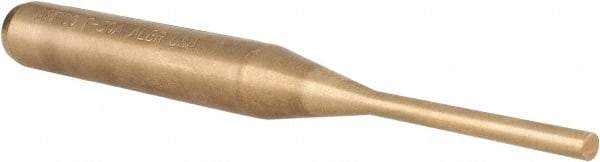 Ampco - 5/32" Pin Punch - 5" OAL, Aluminum Bronze - All Tool & Supply