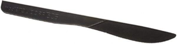 ECO PRODUCTS - Eco-Products 100% Recycled Content Cutlery, Knife, 6" - Black - All Tool & Supply