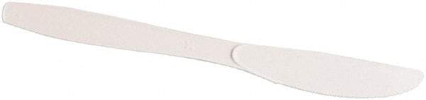 Dixie - Dixie Plastic Tableware, Heavy Mediumweight Knives - White - All Tool & Supply