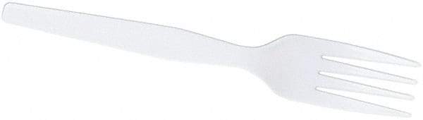 Dixie - Dixie Heavy Mediumweight Plastic Forks - White - All Tool & Supply