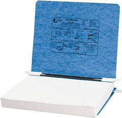 ACCO - 8-1/2 x 11", Holds up to 6" of Unburst Sheets, Light Blue, Data Binders - 11 Point Stock - All Tool & Supply