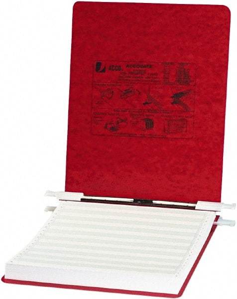 ACCO - 9-1/2 x 11", Holds up to 6" of Unburst Sheets, Executive Red, Data Binders - 11 Point Stock - All Tool & Supply