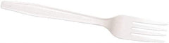 Boardwalk - Boardwalk Full Length Polystyrene Cutlery, Fork - White - All Tool & Supply