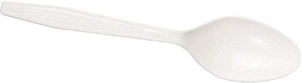 Boardwalk - Boardwalk Full-Length Polystyrene Cutlery, Teaspoon - White - All Tool & Supply