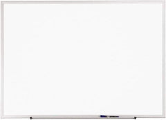 Quartet - 24" High x 36" Wide Erasable Melamine Marker Boards - Anodized Aluminum, 24-5/8" Deep, Includes One Quartet Dry-Erase Marker & Attachable Accessory Tray & Mounting Hardware - All Tool & Supply