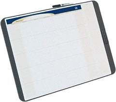 Quartet - 17" High x 23" Wide Foam/Laminate Combination Bulletin/Dry Erase Board - Foam Frame, 1/2" Deep, Includes One Black Dry-Erase Marker & One Eraser With Marker Clip & Mounting Kit - All Tool & Supply