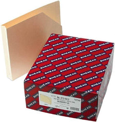 Samsill - 8-1/2 x 11", Letter Size, Manila, File Jackets/Sleeve/Wallet with Expanding End Tab Jacket - 11 Point Stock, Straight Tab Cut Location - All Tool & Supply