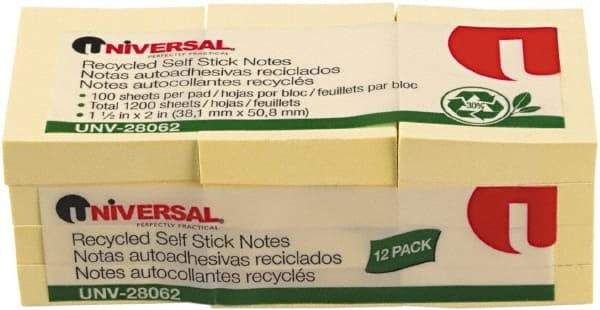 UNIVERSAL - Self-Stick Note & Page Flag Dispensers Size: 1 1/2" x 2" - All Tool & Supply