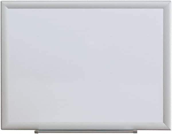 UNIVERSAL - 18" High x 24" Wide Erasable Melamine Marker Boards - Aluminum Frame, 25.8" Deep, Includes Mounting Kit - All Tool & Supply