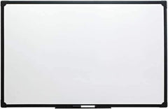 UNIVERSAL - 24" High x 36" Wide Erasable Melamine Marker Boards - Anodized Aluminum, 42-1/4" Deep, Includes Mounting Kit - All Tool & Supply