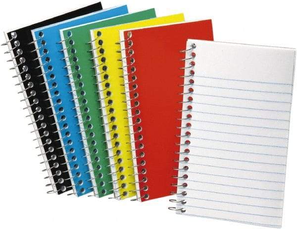 AMPAD - 50 Sheet, 5 x 3", Narrow Memo Book (Top Bound) - Assorted Colors - All Tool & Supply