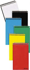 AMPAD - 50 Sheet, 3 x 5", Narrow Memo Book (Top Bound) - Assorted Colors - All Tool & Supply