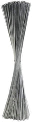 ADVANTUS - 12" Long Gray Galvanized Steel Wire Tag Fastener - 0.7" Max Bundle Diam - All Tool & Supply