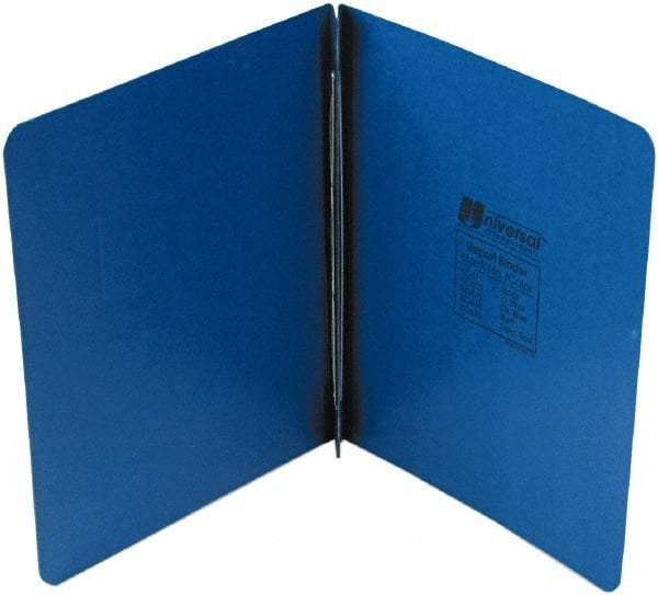 UNIVERSAL - 8-1/2" Long x 11" Wide Clip Style Report Cover - Dark Blue - All Tool & Supply