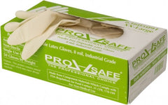 PRO-SAFE - Size 2XL, 8 mil, Industrial Grade, Powder Free Latex Disposable Gloves - Exact Industrial Supply