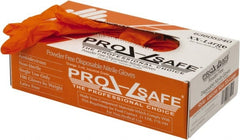 PRO-SAFE - Size 2XL, 5 mil, Industrial Grade, Powder Free Nitrile Disposable Gloves - Exact Industrial Supply