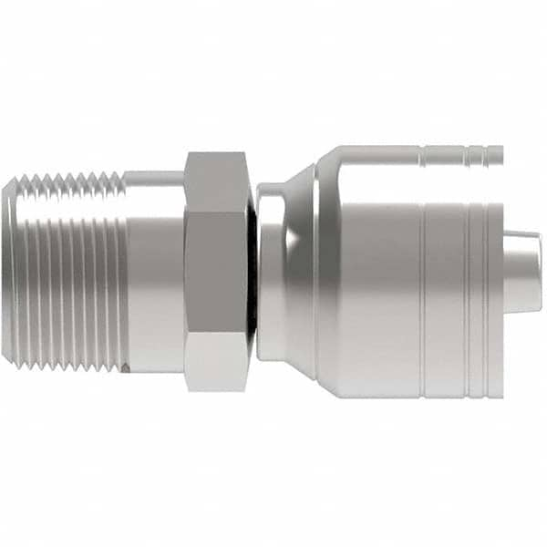 Eaton - Hydraulic Hose Fittings & Couplings Type: Male Pipe, Rigid Hose Diameter: 3/8 (Inch) - All Tool & Supply