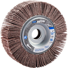 4″ × 1″ × 5/8″ Metalite R265 Flap Wheel 120 Grit Aluminum Oxide - All Tool & Supply