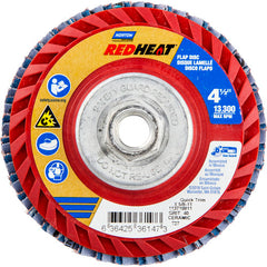 ‎4-1/2″ × 1/4″ × 5/8″ Twinstar Flap Disc Type 27 Flat 40 Grit - All Tool & Supply