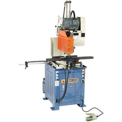 Baileigh - 4 Cutting Speeds, 17" Blade Diam, Cold Saw - 35 & 120 RPM Blade Speed, Floor Machine, 3 Phase, Compatible with Ferrous Material - All Tool & Supply