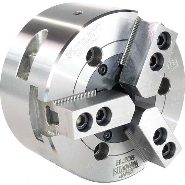 Kitagawa - Power Lathe Chucks Chuck Diameter (Decimal Inch): 6.0000 Number of Jaws: 3 - All Tool & Supply