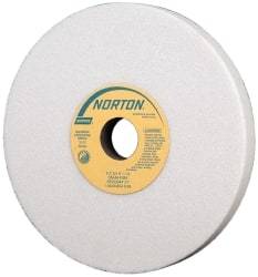 Norton - 8" Diam x 1-1/4" Hole x 3/4" Thick, I Hardness, 46 Grit Surface Grinding Wheel - Aluminum Oxide, Type 1, Coarse Grade, 3,105 Max RPM, Vitrified Bond, No Recess - All Tool & Supply