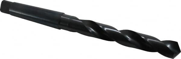 Cleveland - 1-1/8", 4MT 118° Point High Speed Steel Taper Shank Drill Bit - All Tool & Supply