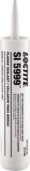 Loctite - 300 mL Cartridge Gray Silicone Sealant - -65°F Min Operating Temp - All Tool & Supply