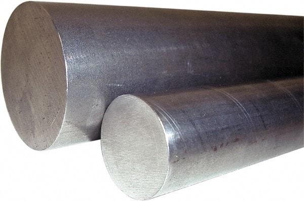 Made in USA - 12" Diam x 1/2" Long, 1018 Steel Round Rod - Hot Rolled, Steel - All Tool & Supply