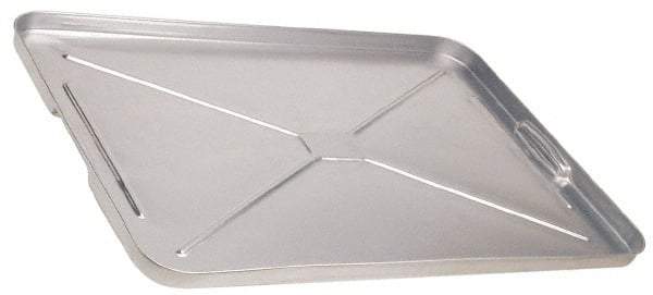 Plews - 26" Long x 17-3/4" Wide x 1" High, Oil Drip Pan - Galvanized Steel - All Tool & Supply