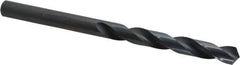 Cleveland - 43/64", 118° Point, Spiral Flute, High Speed Steel Taper Length Drill Bit - Oxide Finish, 5-3/8" Flute Length, 9-1/4" OAL, Series 2510 - All Tool & Supply