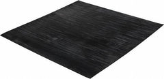 Made in USA - 12" Long, 12" Wide, 1/16" Thick, Buna-N Rubber Foam Sheet - 65 to 75 Durometer, Black, -20 to 180°F, 2,500 psi Tensile Strength, Plain Backing, Stock Length - All Tool & Supply