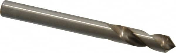 Cleveland - 1/4" Body Diam, 90°, 2-1/2" OAL, High Speed Steel Spotting Drill - All Tool & Supply