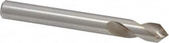 Cleveland - 3/8" Body Diam, 90°, 3-1/8" OAL, High Speed Steel Spotting Drill - All Tool & Supply