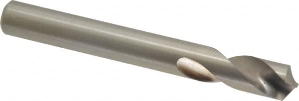 Cleveland - 3/8" Body Diam, 120°, 3-1/8" OAL, High Speed Steel Spotting Drill - All Tool & Supply