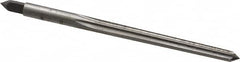 Cleveland - #2 Pin, 0.2008" Diam, 0.1605" Small End, 13/64" Diam Straight Shank, 1-15/16" Flute, Taper Pin Reamer - All Tool & Supply